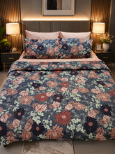 Florals 6pcs King Size Comforter Set