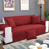 COTTON QUILTED SOFA RUNNER - SOFA COAT