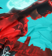 Bat Man Kids Bed Sheet