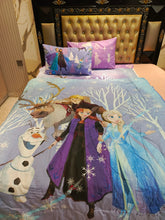 Frozen Family 4Pc Cotton Summer Comforter Set