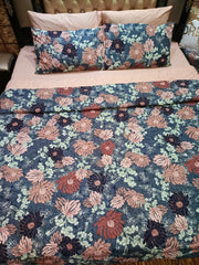 Florals 6pcs King Size Comforter Set