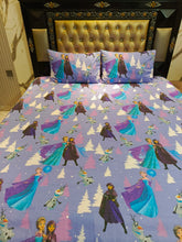 Frozen All over Cotton Double Bedsheets