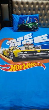 Hot Wheels kids Bedsheets Ds#117