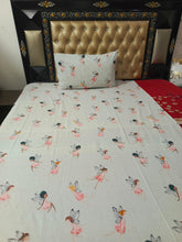 Little Girls fly Cotton Bedsheets