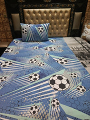 Football Printed Bedsheets