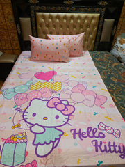 Hello Kitty Hearts cotton sateen