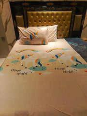 Unicorn Magic World Cotton Bedsheets, comforter, Duvet Covers