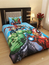Marvel Power Strike Cotton Single Bedsheet
