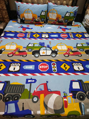 Traffic Signal Soft Lightweight Bed Sheet DS # 110