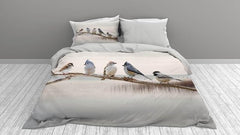 Cotton sateen sparrow king size Bedsheets