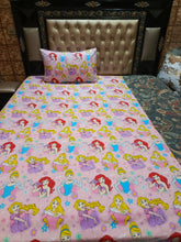 Barbie Princess OverAll Print Cotton Bedsheets