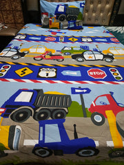 Traffic Signal Soft Lightweight Bed Sheet DS # 110