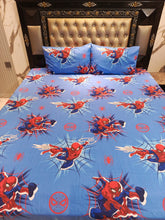 Spiderman All over Cotton Double Bedsheets