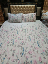 Florals king Size Bedsheets DS#120