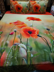 Tulips Flowers Bedsheets ET-D02
