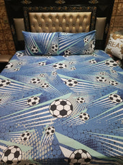 Football Double Bedsheet