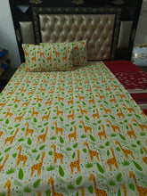 Girrafe Kids Cotton Bedsheets
