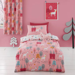 Unicorn Land Cotton Bedsheets