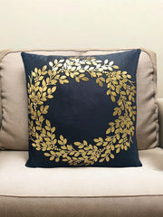 Italian Valver 3D Embossed Black Cushions Covers