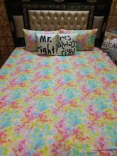 Beautiful Multi Colors King Size Bedsheets ET-D05