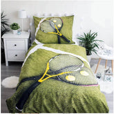 Tennis Ball Pure Cotton Bedsheets