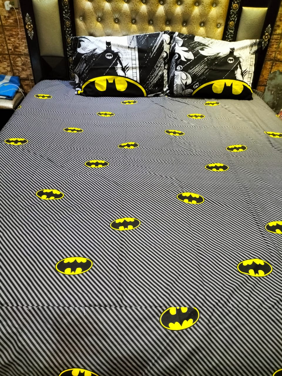 The Batman Kids Double Bed Sheet DS # 133