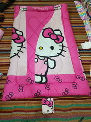Hello Kitty Hot Pink Cotton Bedsheets