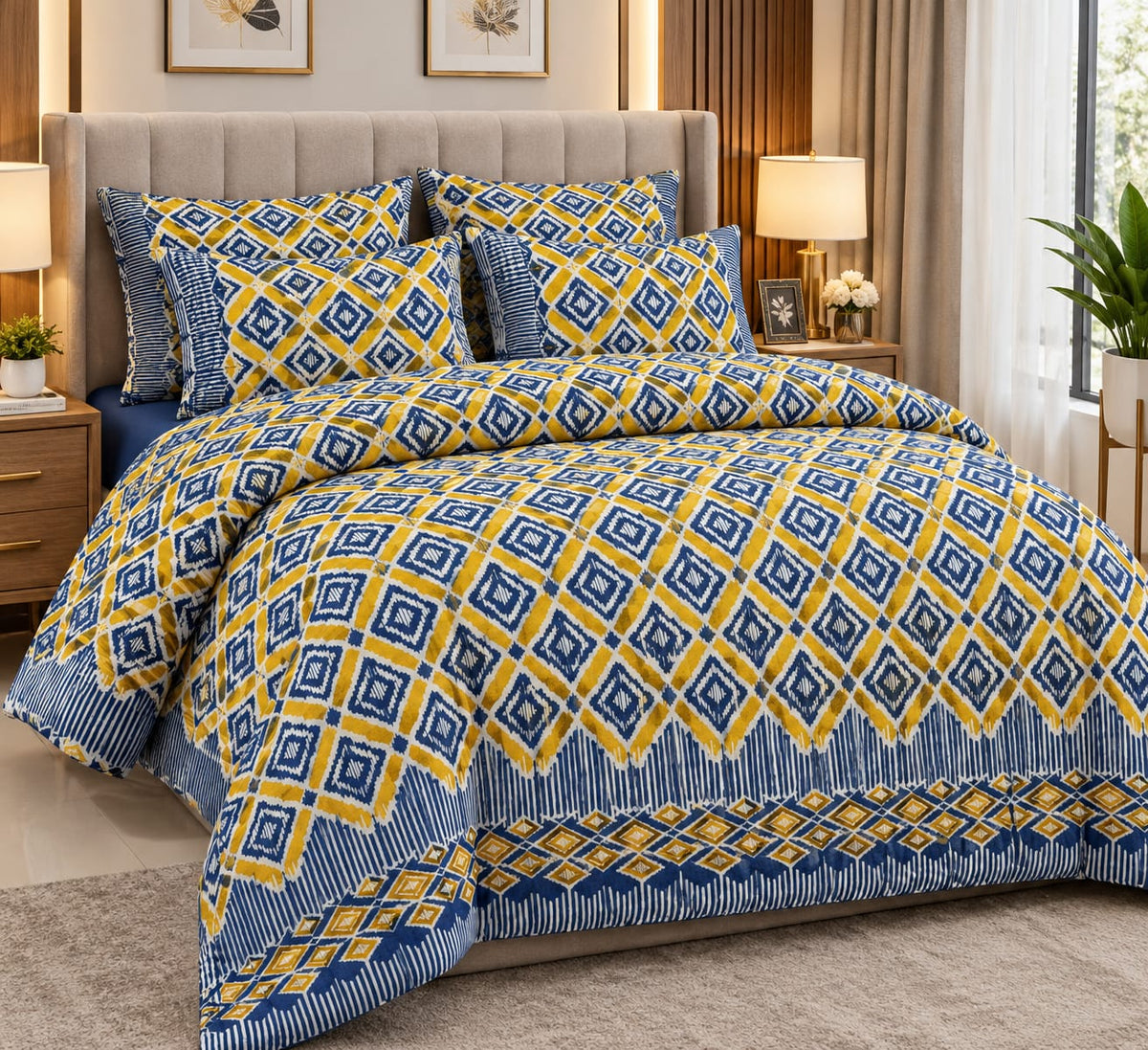 Modern & Contemporary 6Pc Comforter Set