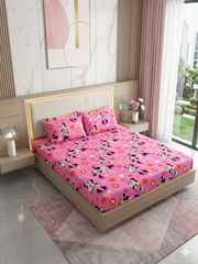Minnie Mouse Sweet Fantasy 🌸Cotton Double Bedsheets