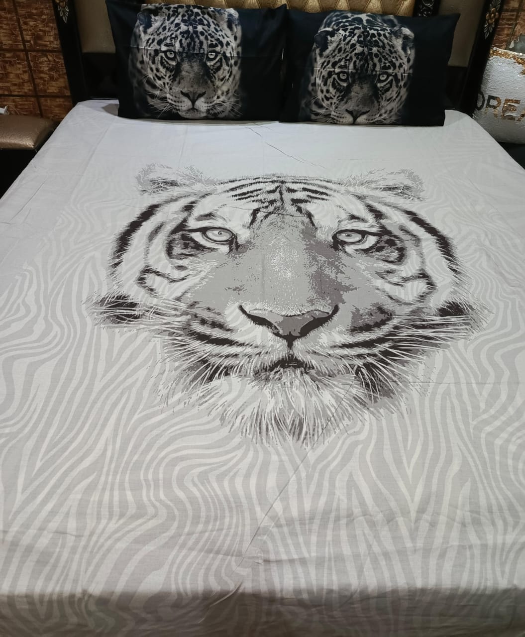 Vision Tiger Kids Bed Sheet DS # 116