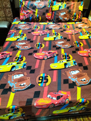 Disney Autos Double Bed Sheet DS # 123