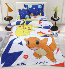 Pokemon Theme Double Bed Sheet DS # 132