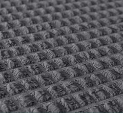 RUFFELED TURKISH SOFA COVERS  Grey Color