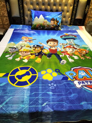 Kids Paw Patrol Bedsheet DS # 112