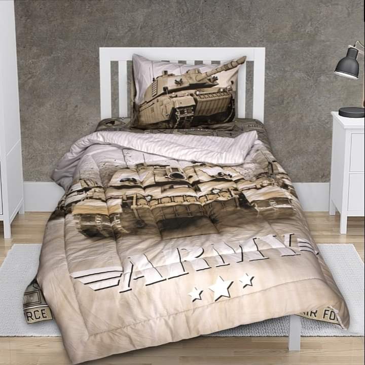3D Graffiti Art Kids Single  Comforter  Set
