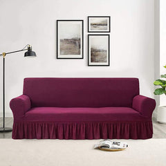 Turkish Style Sofa Covers Maroon