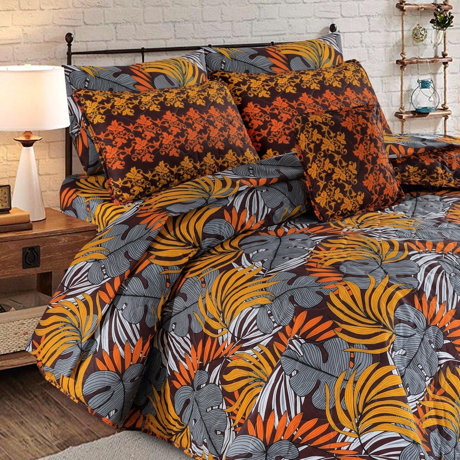 7 PCS COMFORTER SET ESC-056