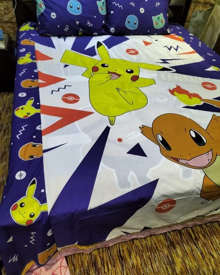 Pokemon Double Bedsheet