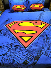 Superman Kids Bed Sheet DS # 116