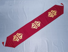 Dining Table Runner Red Crabe 12×72 inch