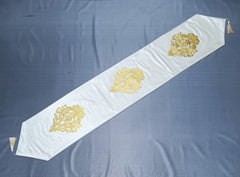 Dining Table Runner Off white 12×72 inch