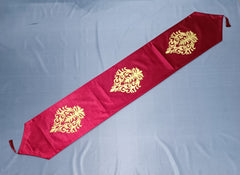 Dining Table Runner Maroon 12×72 inch
