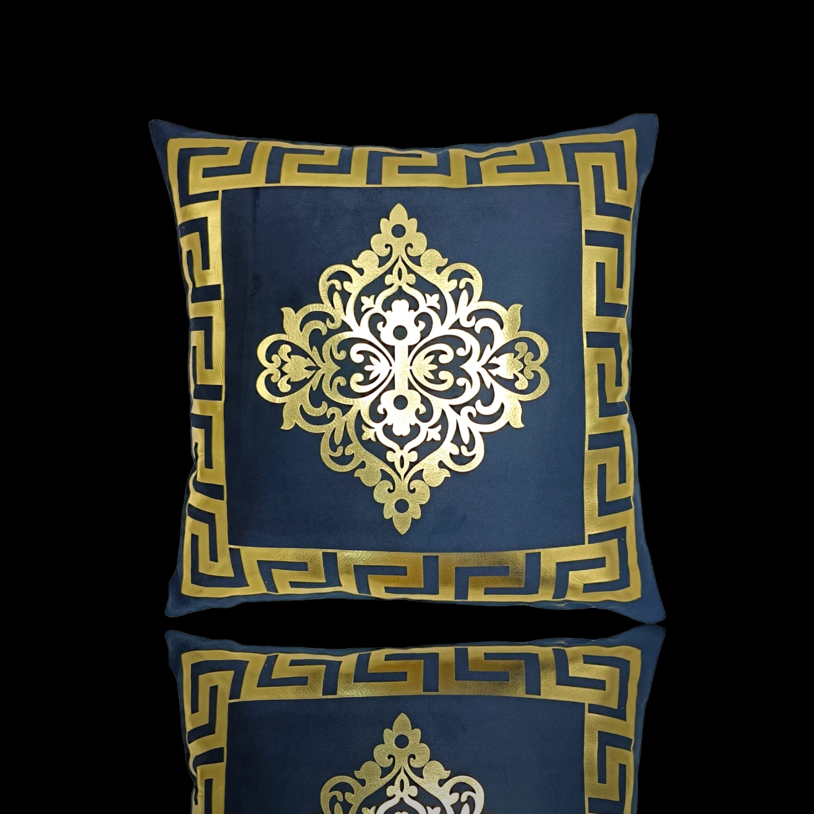 Black Golden Foil Cushions Covers