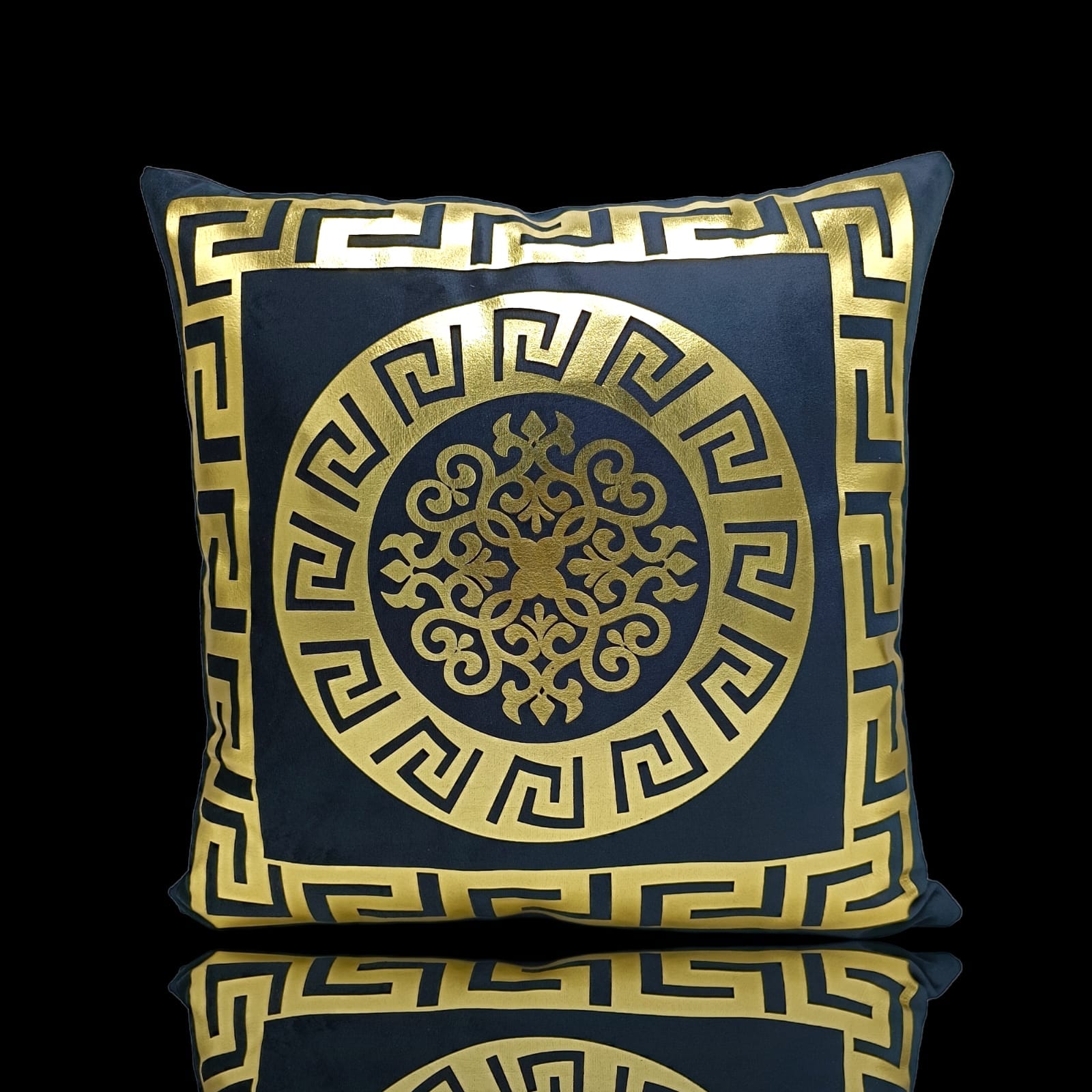 Black Golden Foil Cushions Covers
