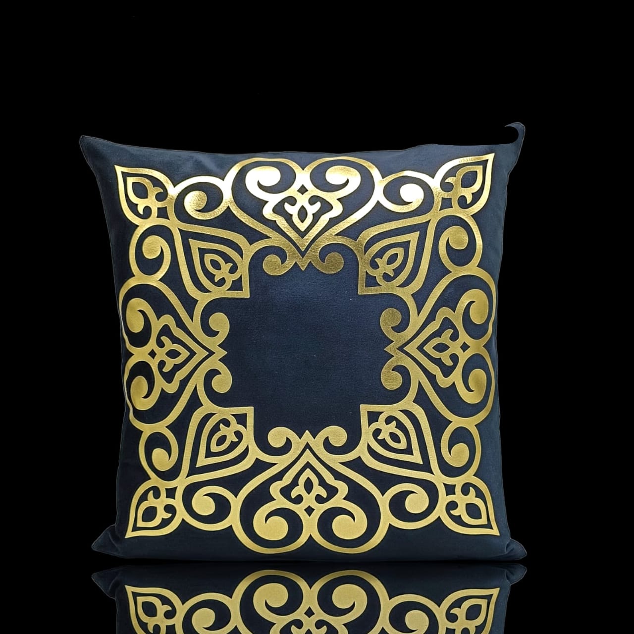 Black Golden Foil Cushions Covers