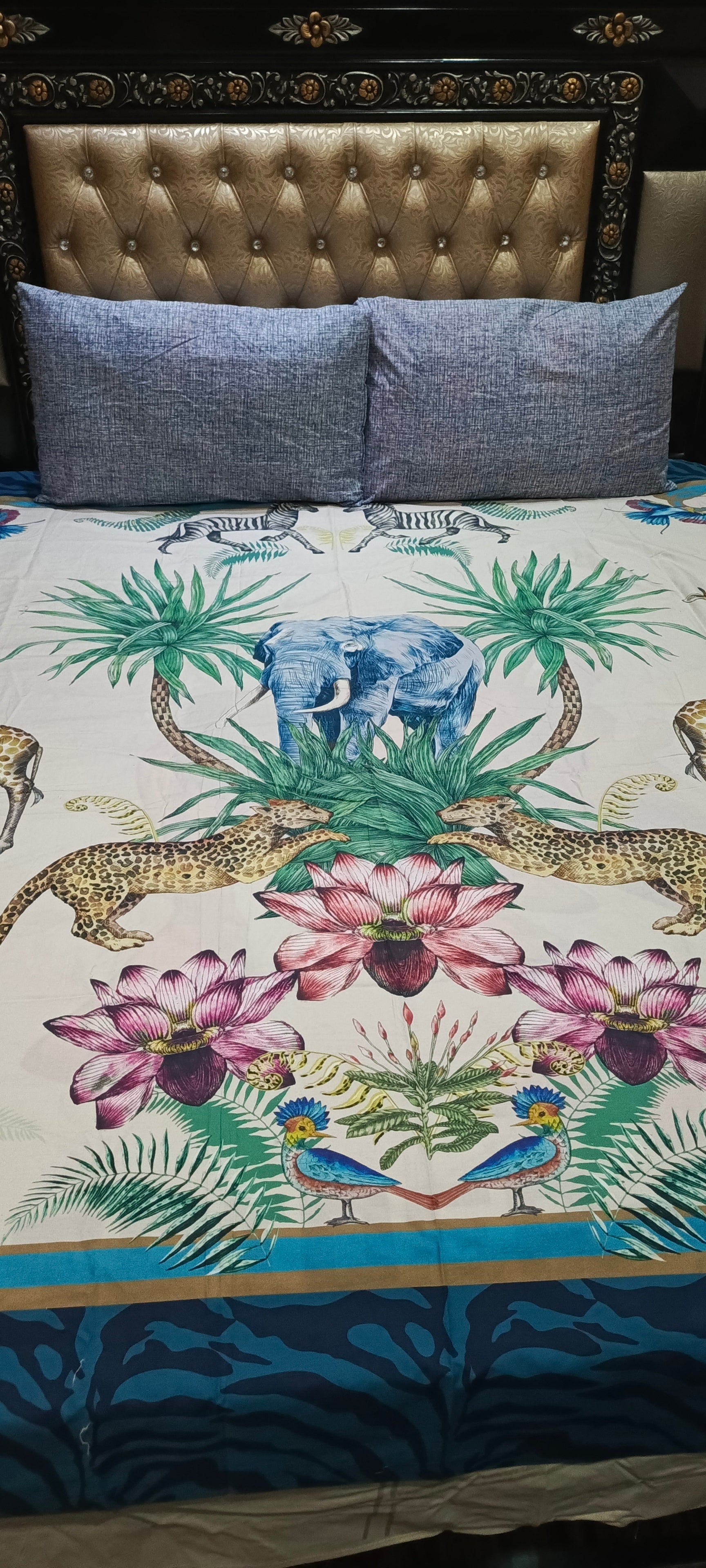 Luxe King Size Cotton Bed Sheet Set
