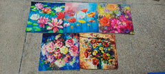 Pack Of 5 Khaddi Digital Printed Cushions Covers