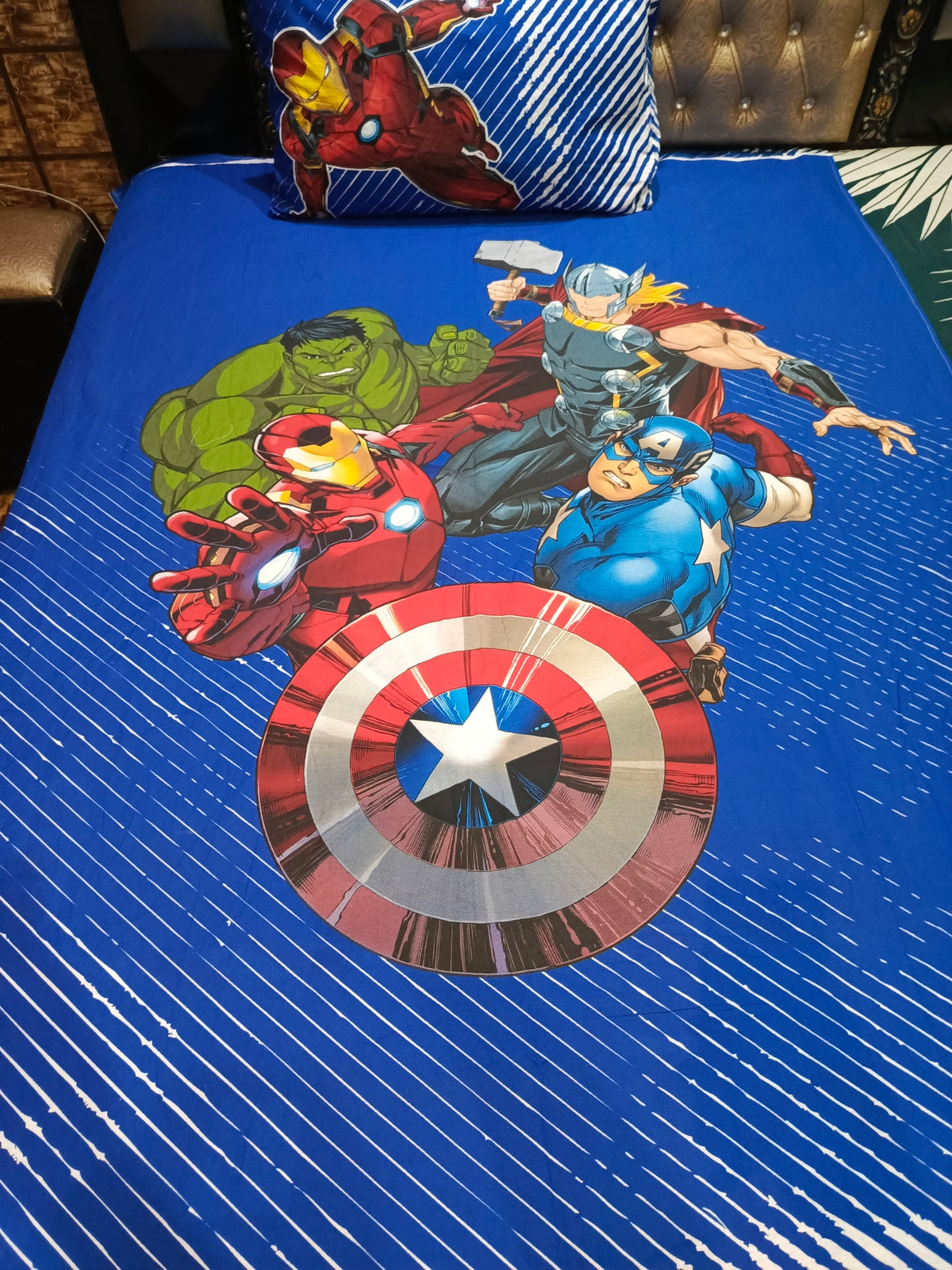 Avengers 3 Pure cotton Bedsheets