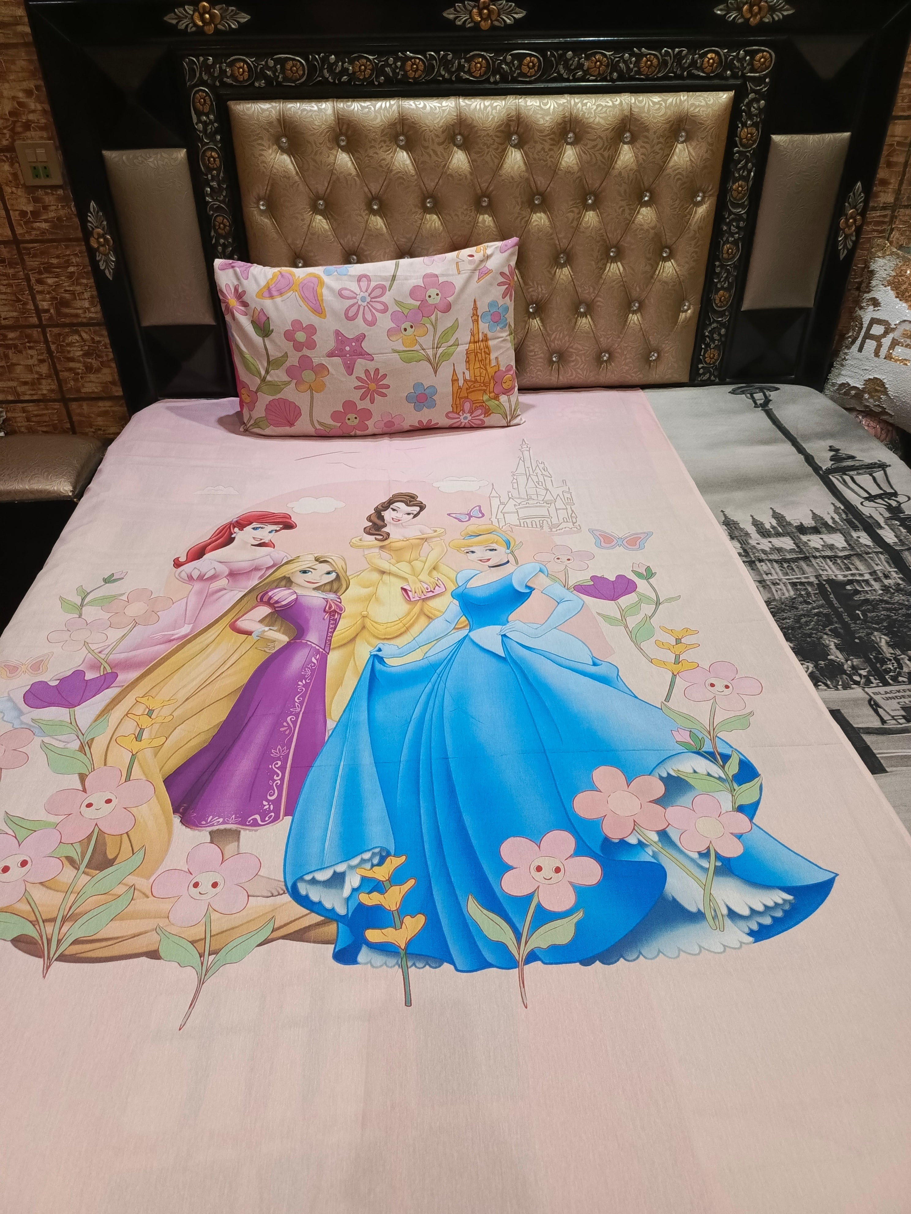 New Princess Crown Design Winter Comforter set