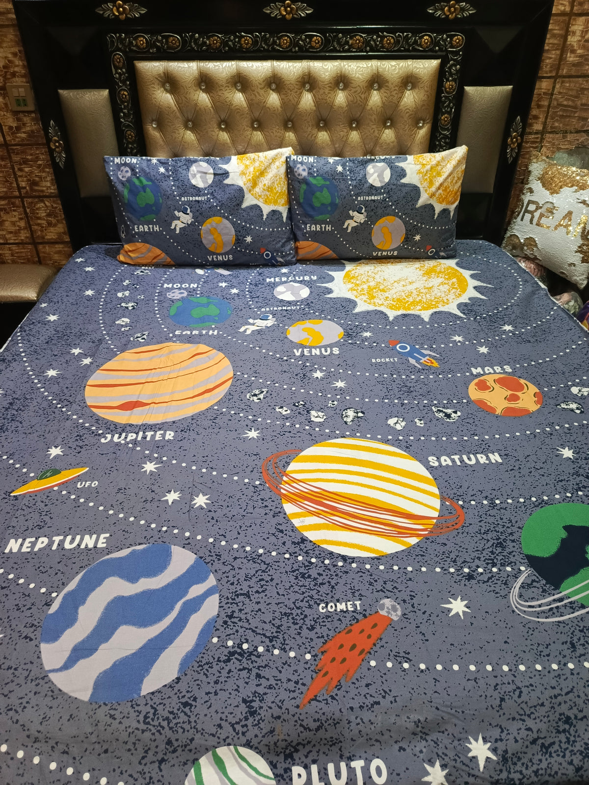 New Solar system Bedsheets T180 ET-D 157